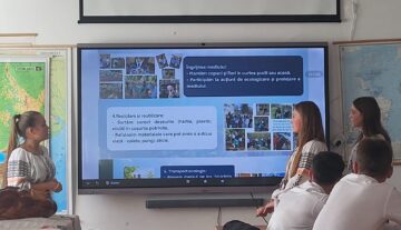 La Fălticeni, „O lume mai curată, o lume mai bună” – o lecție de ecologie, solidaritate și speranță