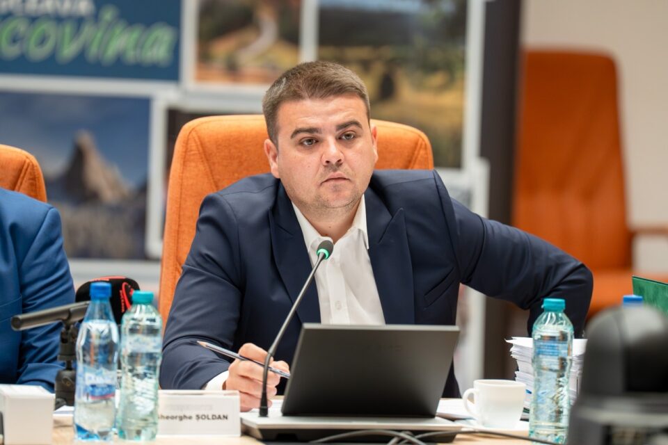 Președintele CJ Suceava, Gheorghe Șoldan