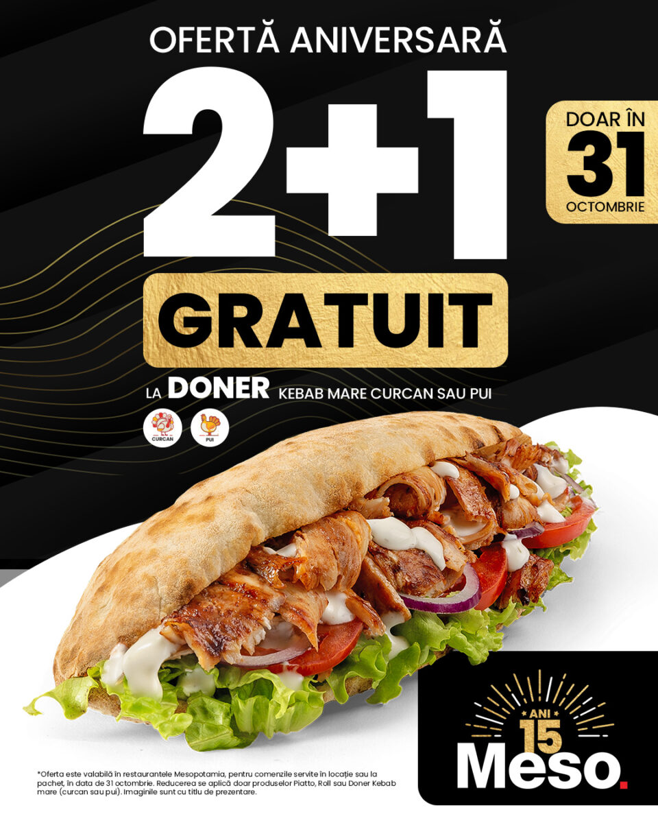 Mesopotamia sărbătorește 15 ani de gust autentic