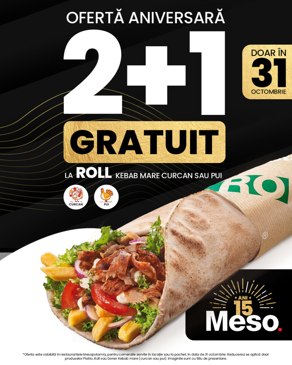 Mesopotamia sărbătorește 15 ani de gust autentic