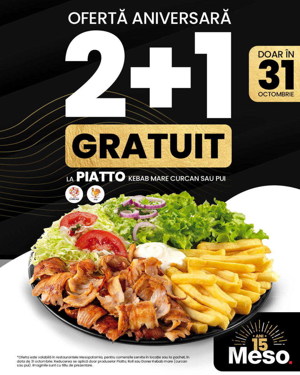 Mesopotamia sărbătorește 15 ani de gust autentic