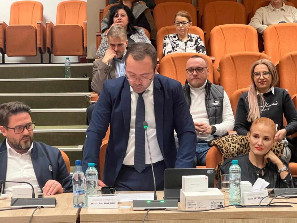 Liberalul Mihai Liviu Moraru a depus jurământul în calitate de consilier județean