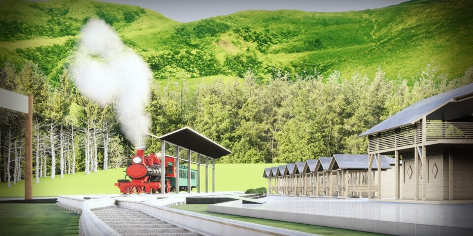 Gara de sosire a Mocanitei la Argel si spatii comerciale moderne , in cadrul noului proiect de amenajare