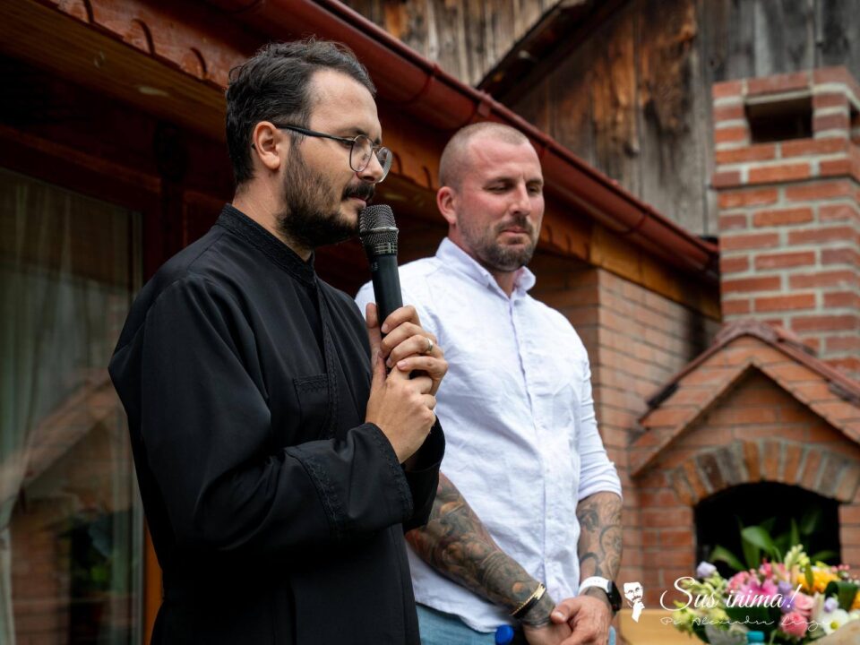 Preotul Alexandru Lungu și polițistul Daniel Ceclan vor să construiască un spital pentru copii și mame în Suceava