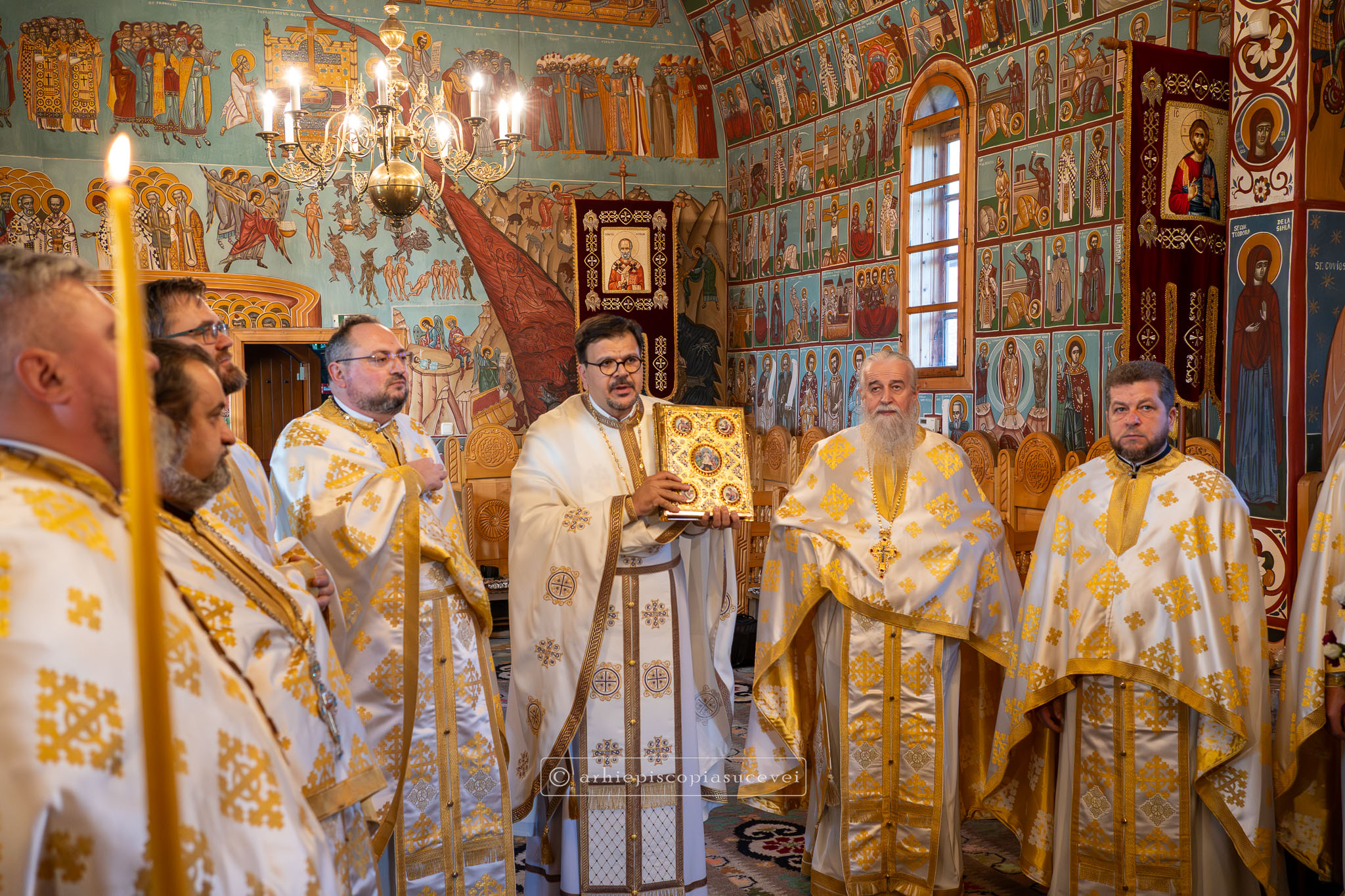 Întâlnirea preoților de caritate din Arhiepiscopia Sucevei și Rădăuților la Mănăstirea Voroneț