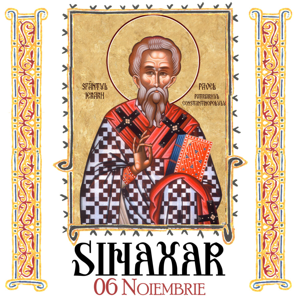 Sinaxar 06 Noiembrie 2025