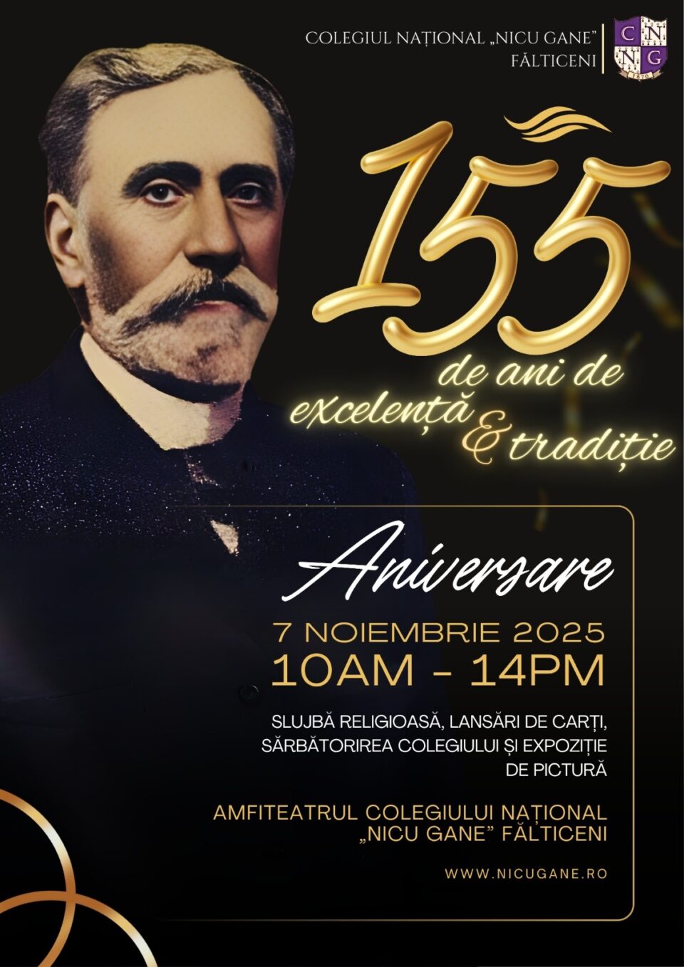 Colegiul Național „Nicu Gane” Fălticeni – 155 de ani de excelență și tradiție