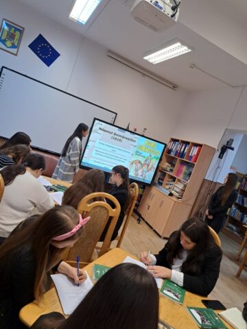 „Medalion literar. Pe urmele lui Sadoveanu…” – redescoperind lectura și bucuria povestirii la Liteni