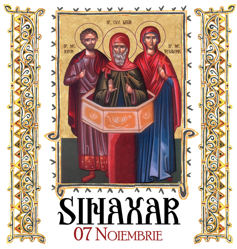 Sinaxar 07 Noiembrie 2025