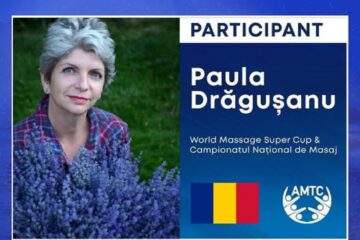 Terapeutul Paula Drăgușanu, din Fălticeni, a câștigat Locul III la Campionatul Național de Masaj de la Sibiu Terapeutul Paula Drăgușanu, din Fălticeni, a câștigat Locul III la Campionatul Național de Masaj de la Sibiu