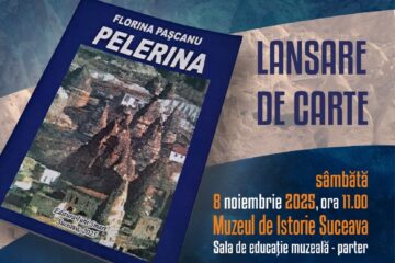 Volumul „Pelerina”, semnat de prof. Florina Pașcanu, va fi lansat la Muzeul de Istorie