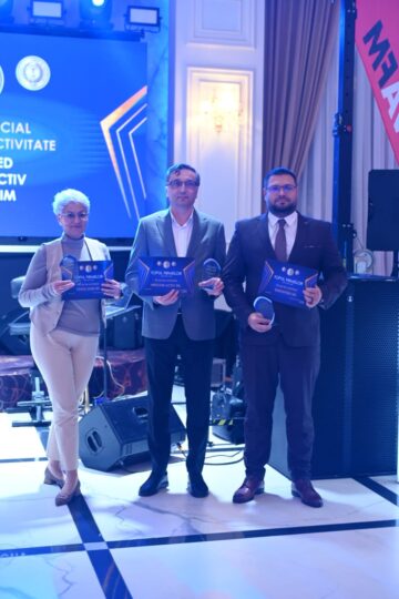 Cotidianul Monitorul de Suceava a primit „Trofeul special” la Gala Excelenței în Afaceri pentru 30 de ani de existență