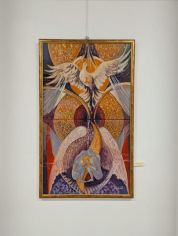 Artista Pușa Pîslaru-Ionescu, o coloristă desăvârșită, a expus „Dincolo de…”, la Muzeul de Istorie