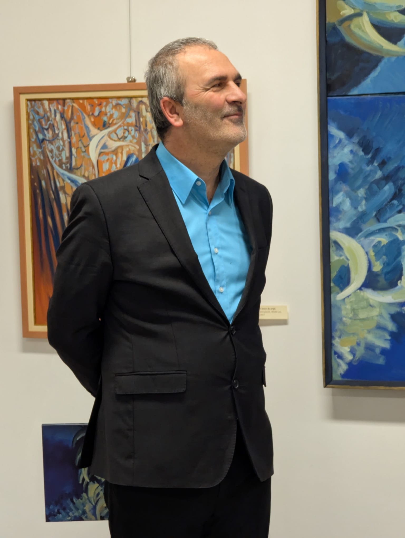 Artista Pușa Pîslaru-Ionescu, o coloristă desăvârșită, a expus „Dincolo de…”, la Muzeul de Istorie