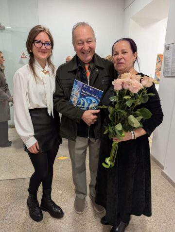 Artista Pușa Pîslaru-Ionescu, o coloristă desăvârșită, a expus „Dincolo de…”, la Muzeul de Istorie