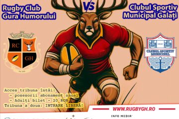 Humorenii joacă acasă o veritabilă finală pentru câștigarea Diviziei Naționale de Rugby Humorenii joacă acasă o veritabilă finală pentru câștigarea Diviziei Naționale de Rugby