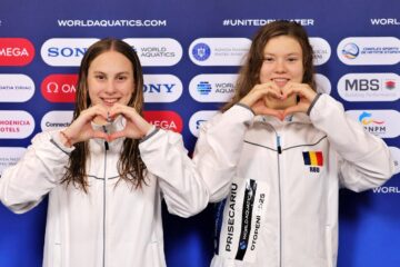 Fălticenencele Aissia Prisecariu și Daria Silișteanu fac spectacol la Naționalele de Natație