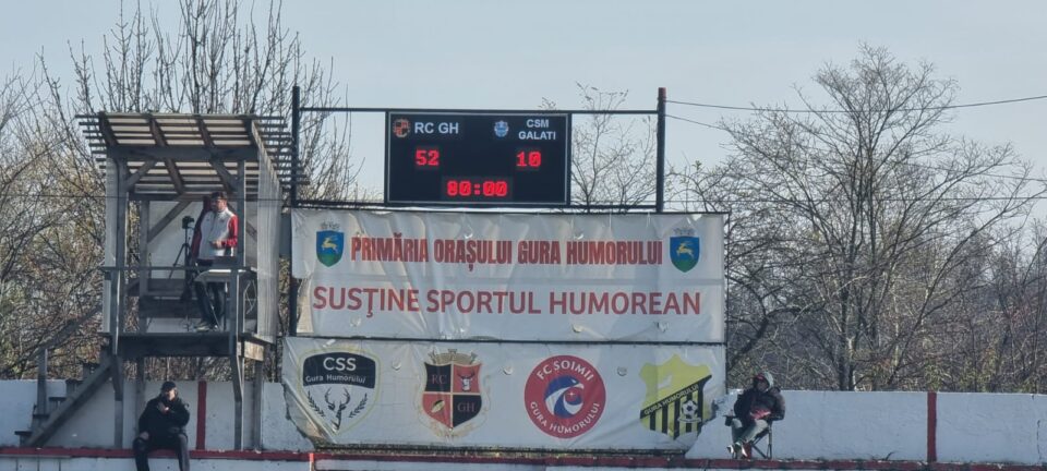 RC Gura Humorului și-a asigurat în manieră entuziasmantă câștigarea Diviziei Naționale și promovarea în prima ligă