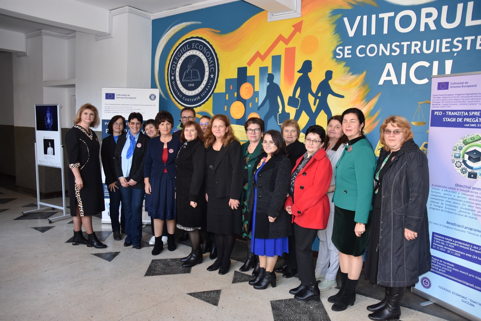 Întâlnire emoționantă la 40 de ani de la absolvirea Liceului Economic Suceava