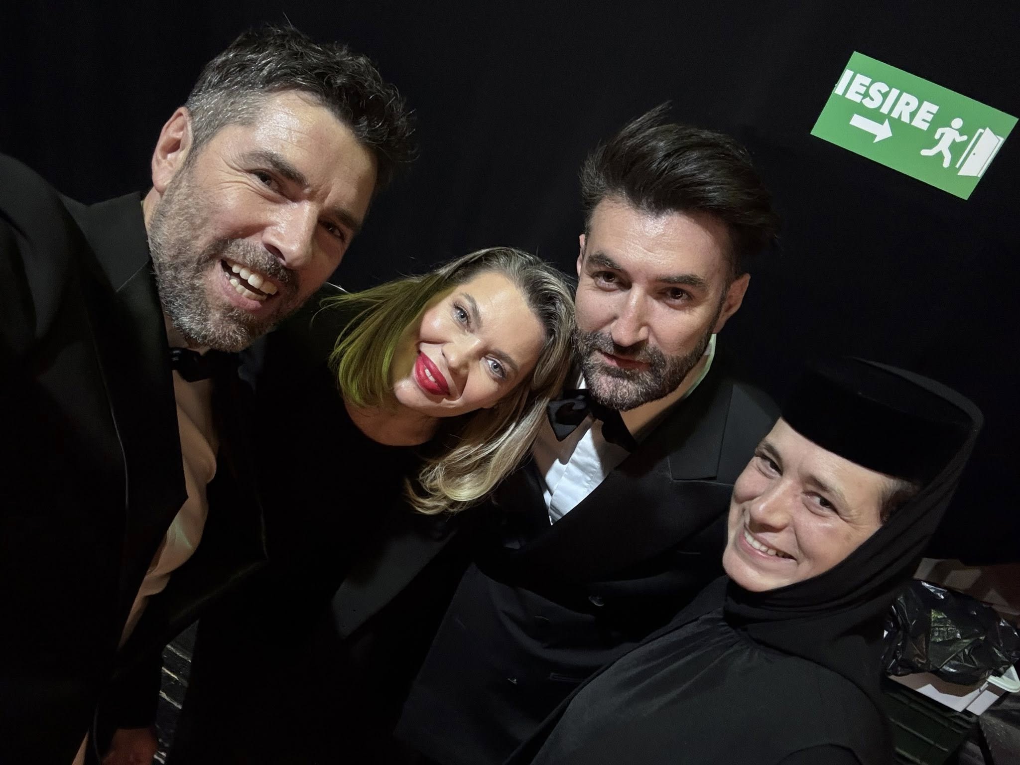 Maica Ecaterina, cunoscută pentru implicarea ei în activitatea Așezământului de copii de la Rădăuți, premiată la „Gala PRO TV – 30” sursa foto Facebook: Alex Dima