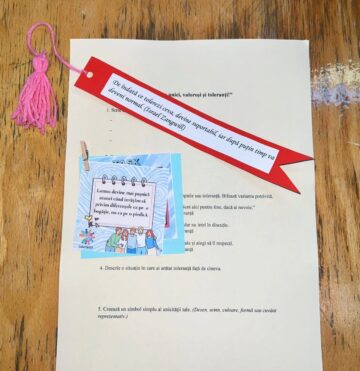 „Suntem unici, valoroși și toleranți” – Ziua Internațională a Toleranței la Liceul Teoretic „Iorgu Vârnav Liteanu” din Liteni