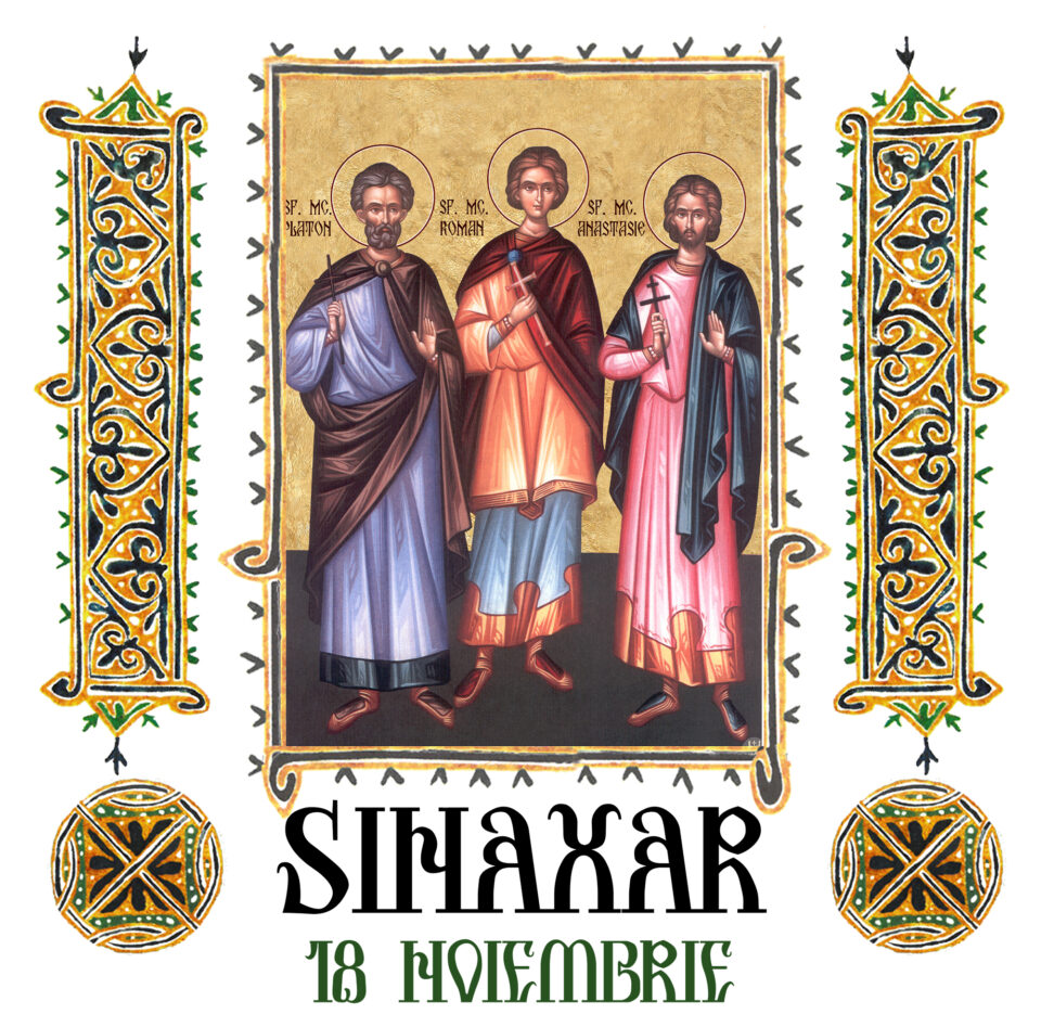 Sinaxar 18 noiembrie 2025