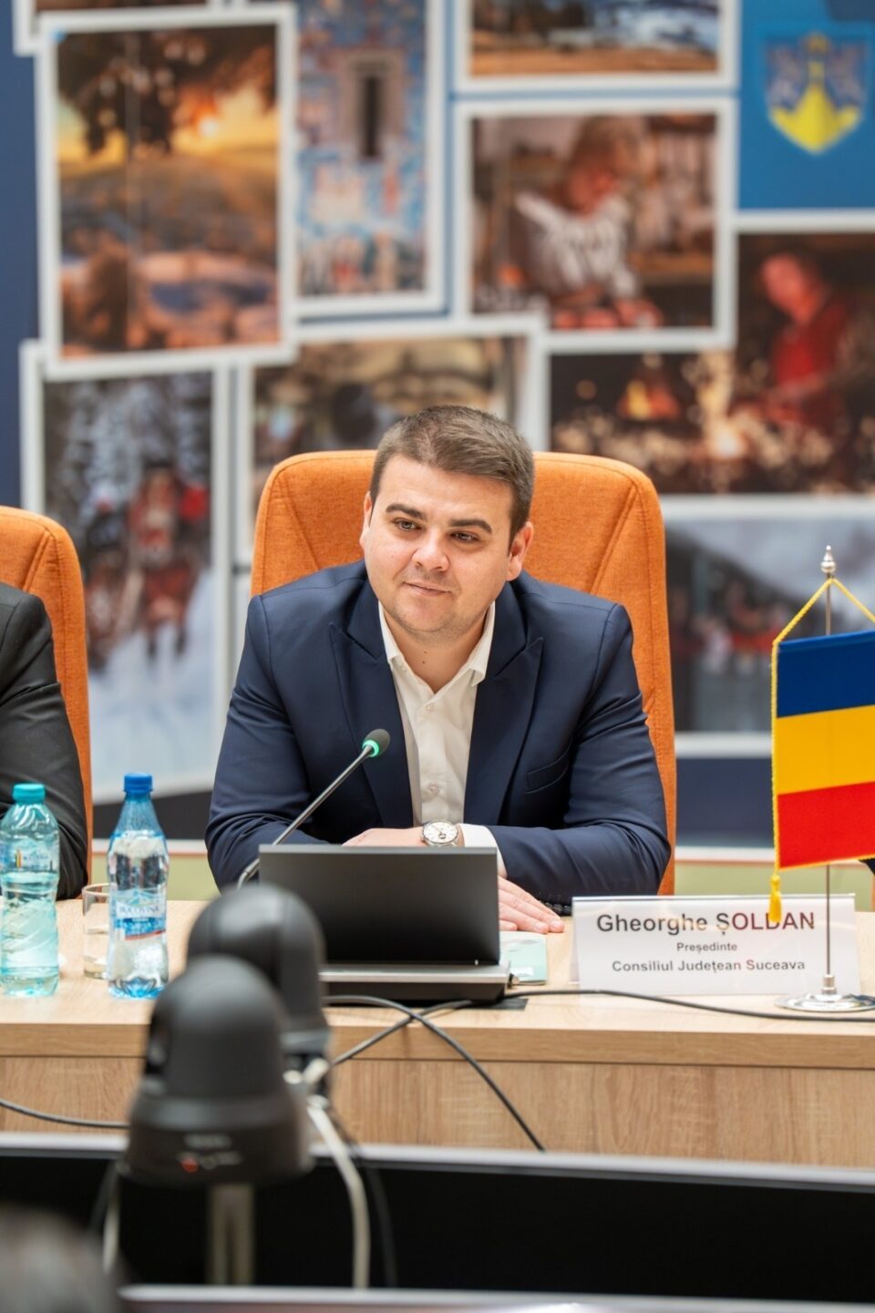 Președintele CJ Suceava, Gheorghe Soldan