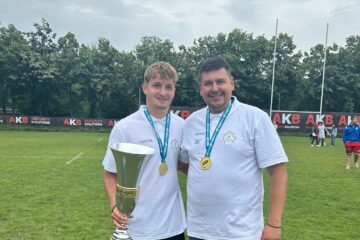 David Balan și antrenorul Codrin Prorociuc David Balan și antrenorul Codrin Prorociuc