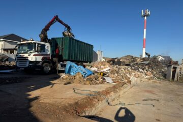 A fost arestat individul care a incendiat două hale din Dumbrăveni, provocând pagube de două milioane de euro