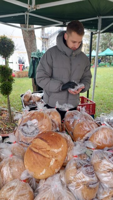 Andrei Huțuleac, producător de pâine și produse de patiserie