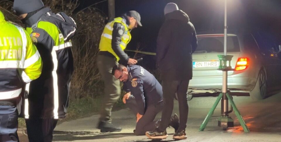 Șoferul care a omorât un pieton și a fugit de la locul accidentului este de negăsit