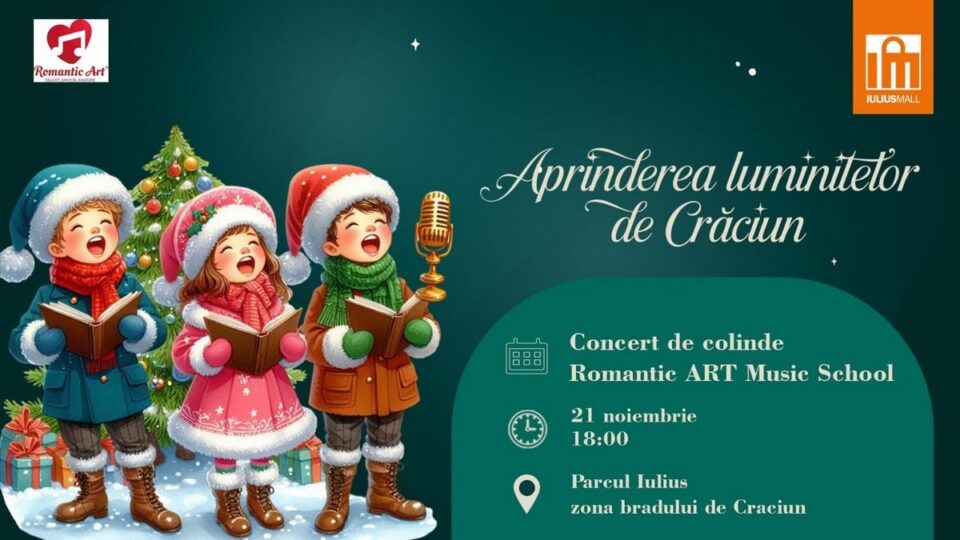 La Iulius Mall Suceava se aprind astăzi luminile de Crăciun