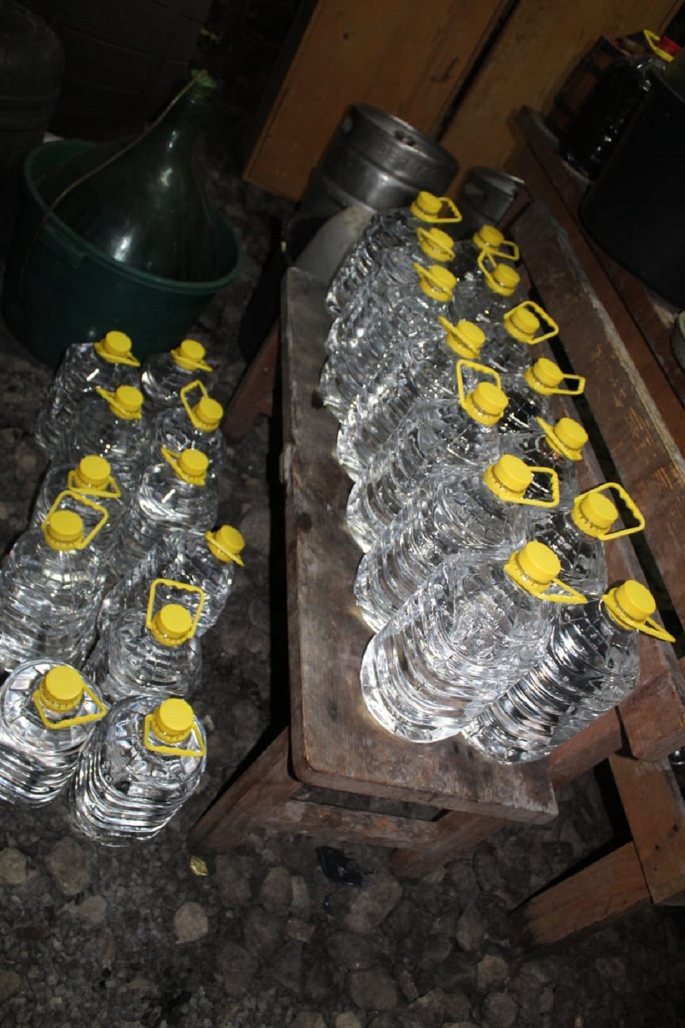 Arme de vânătoare și capcane pentru vânat, ridicate de polițiști de la un grup de vânători care ar fi participat la braconaj