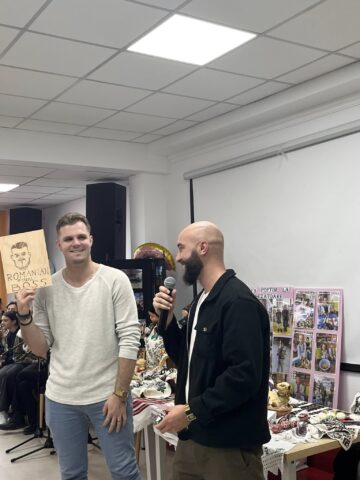 42 de tineri, din șase țări, au participat la ateliere de încondeiat ouă și pirogravură, la Poiana Stampei