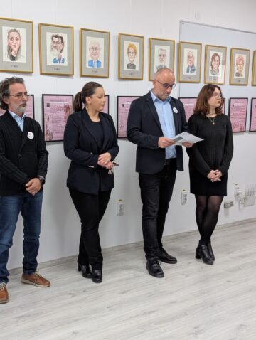 Expoziție de grafică, recital de poezie și decernarea unor diplome de mulțumire „arhitecților” Institutului Bucovina, la moment aniversar