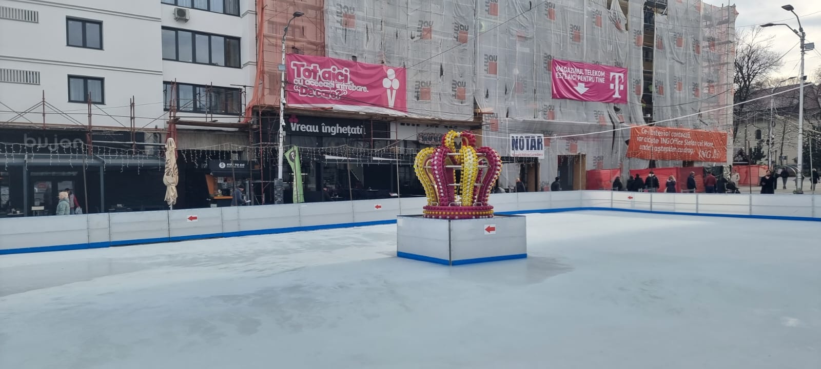 Tarifele cu care va funcționa patinoarul artificial din centrul Sucevei