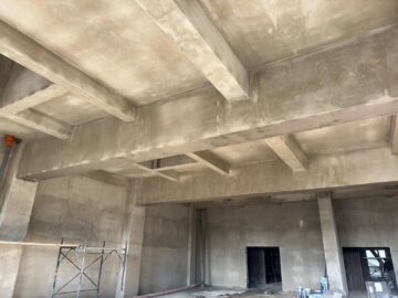 Unele lucrări din campusul universitar de la Moara sunt finalizate și în proporție de 90%