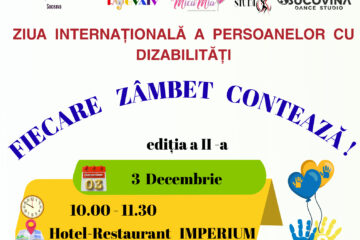 „Fiecare zâmbet contează”, de Ziua Persoanelor cu Dizabilități