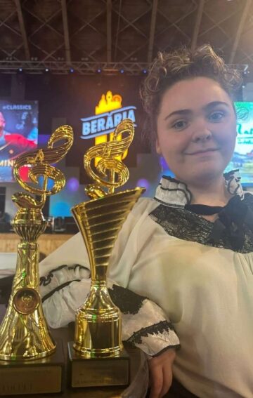 Iarina Căpușneac, ștefanista care impresionează cu vocea sa