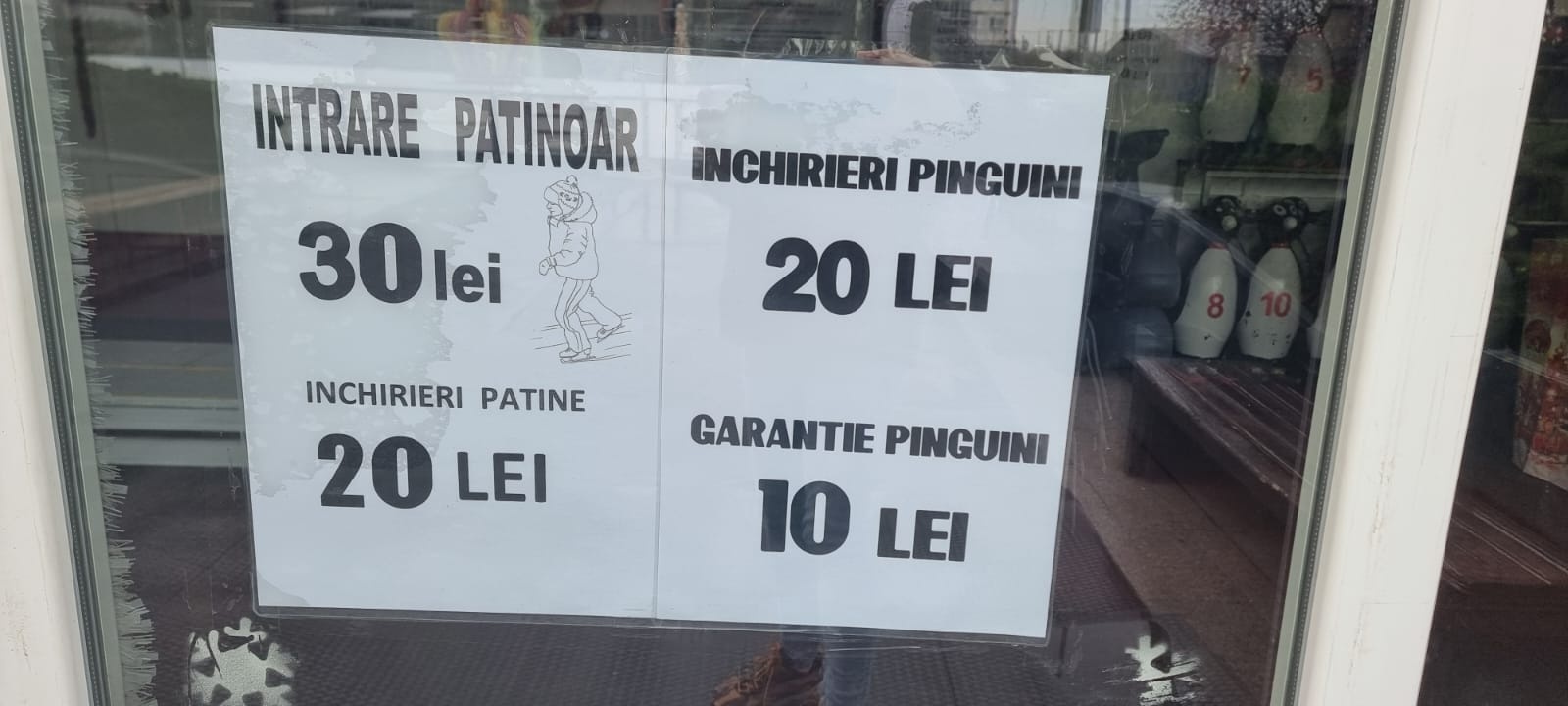 Tarifele cu care va funcționa patinoarul artificial din centrul Sucevei