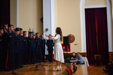 Colegiul Militar din Câmpulung a aniversat 101 ani Foto: elev Cristian Galben