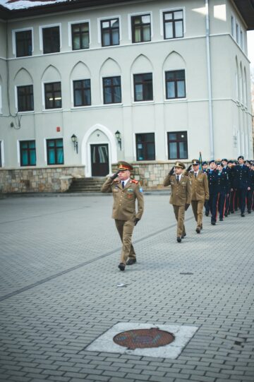 Colegiul Militar din Câmpulung a aniversat 101 ani Foto: elev Cristian Galben
