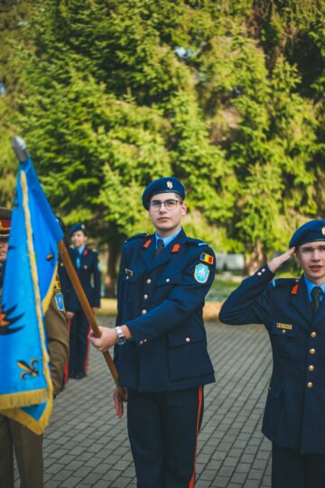 Colegiul Militar din Câmpulung a aniversat 101 ani Foto: elev Cristian Galben
