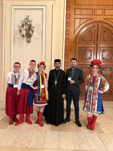 Pr. Mihai Cobziuc, invitat la Parlamentul României, la „35 de ani de la înființarea Uniunii Ucrainenilor din România”