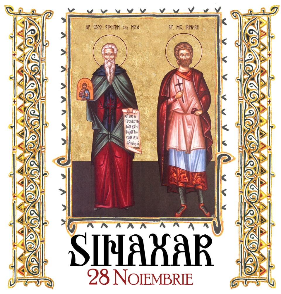 Sinaxar 28 noiembrie 2025