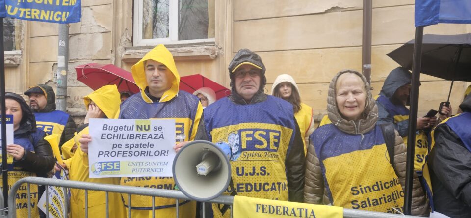 Traian Pădureț, la protest, la București: „Un ministru adevărat își apară subalternii”