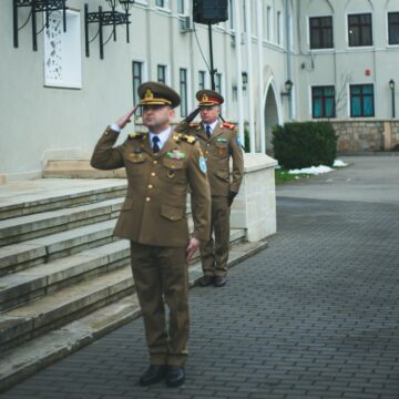 Colegiul Militar din Câmpulung a aniversat 101 ani Foto: elev Cristian Galben