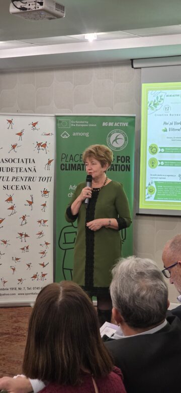 Dialog cu specialiști din mai multe domenii pentru viitorul verde, organizat de Asociația Județeană Sportul pentru Toți Suceava
