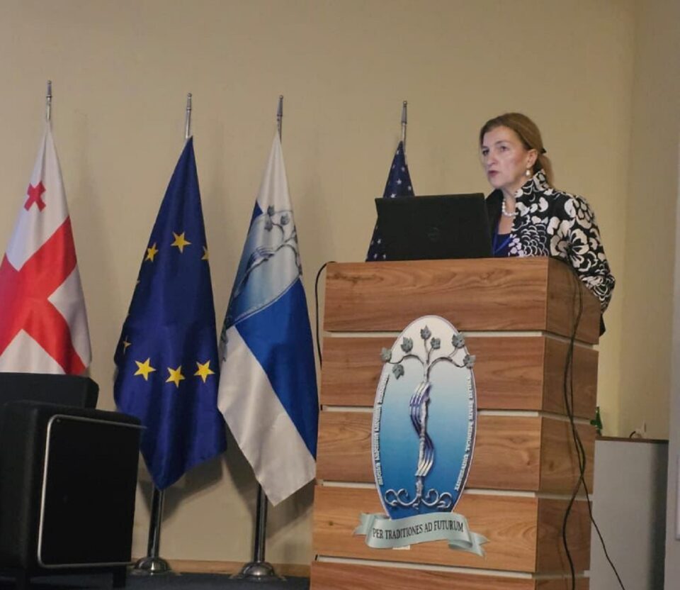 Cooperarea medicală europeană, promovată de prof. univ. dr. Roxana Filip într-o conferință internațională la Tbilisi