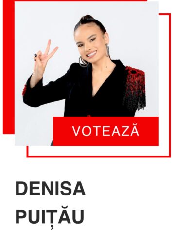 Denisa Puițău are nevoie de votul nostru pentru a reveni la Vocea României